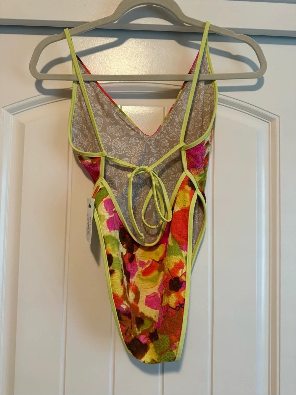 Free People x REVOLVE free-est Printed Amber One-Piece Swimsuit ~ Tropicana